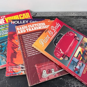 Vintage 1970S - &#39;80S CAR MAGAZINES, Your Choice! Holley Carburetors, Clutches / Transmissions, Paint & Body, Tune Your Car, Collectible Mags