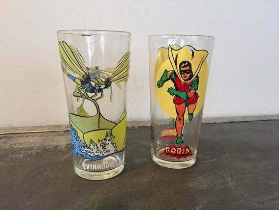 Collectibles Vintage Green Lantern Pepsi Drinking Glass 1976 Super ...