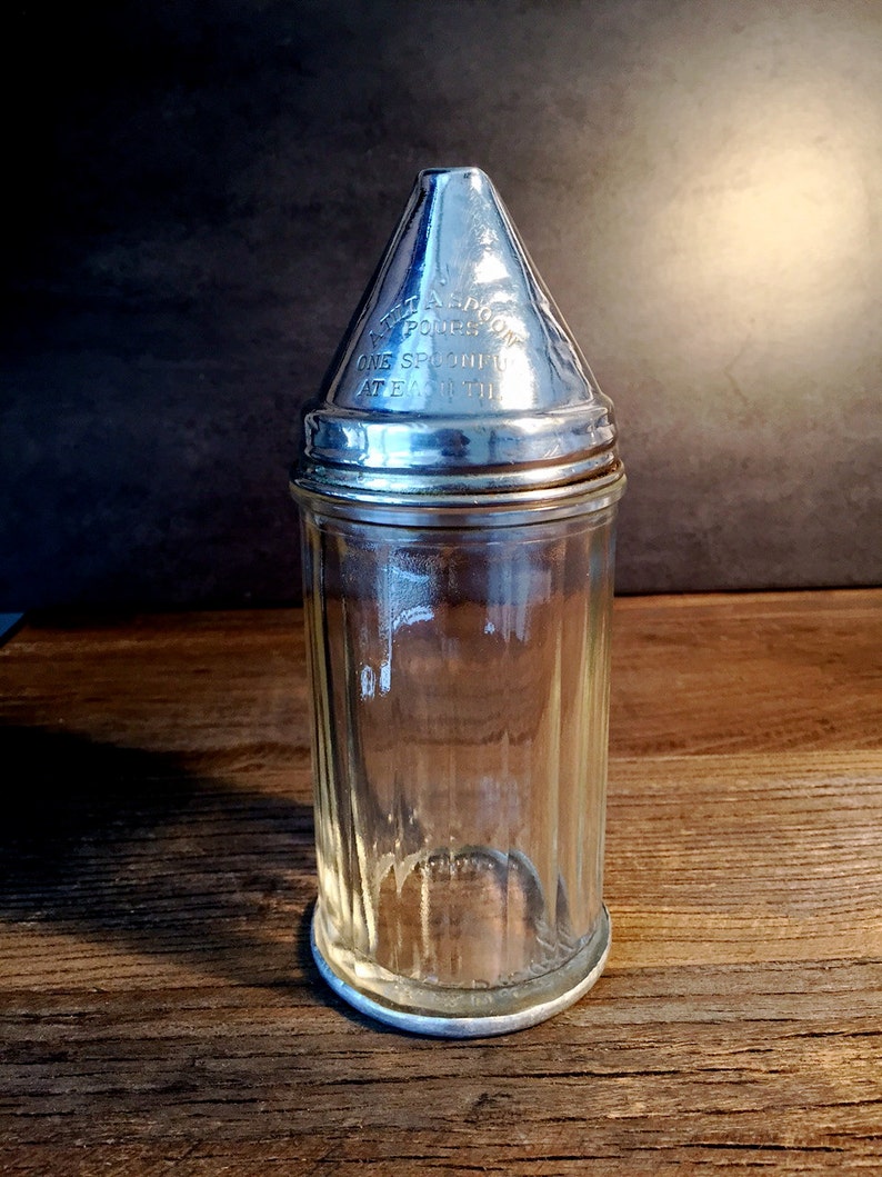 Vintage MEDCO Tilt A Spoon Sugar Dispenser 1040s Sugar Etsy