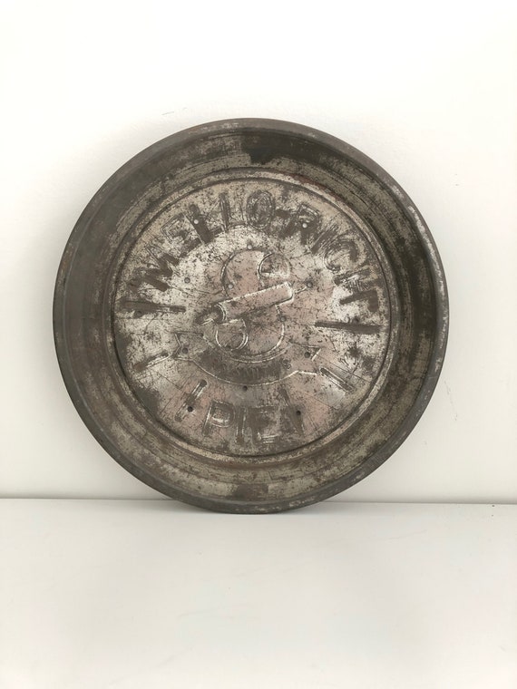 Vintage MRS SMITH'S MELLO Rich Pie Tin Antique Tarnished Etsy