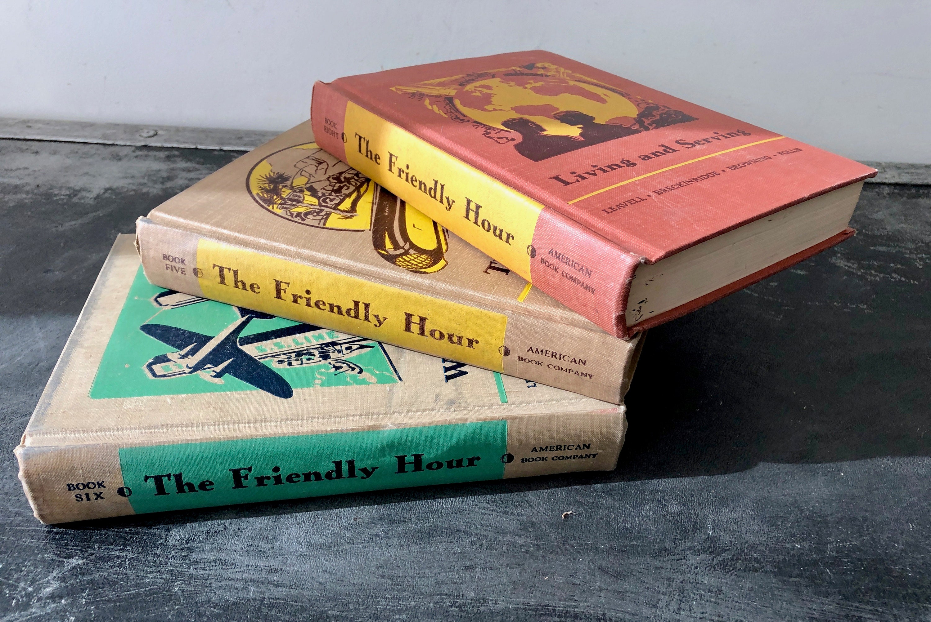 Vintage Art Deco era catalog The American school and university Hard