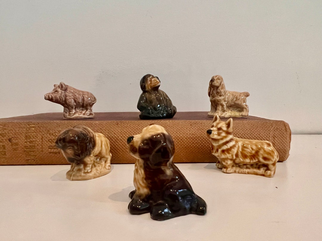 Vintage Collectible RED ROSE WADE Animal Figurines, Your Choice Wade Pottery, England, Ceramic