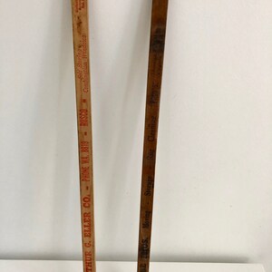 Vintage 36 EXPANDABLE YARDSTICK RULER, Your Choice Antique Yard Stick ...