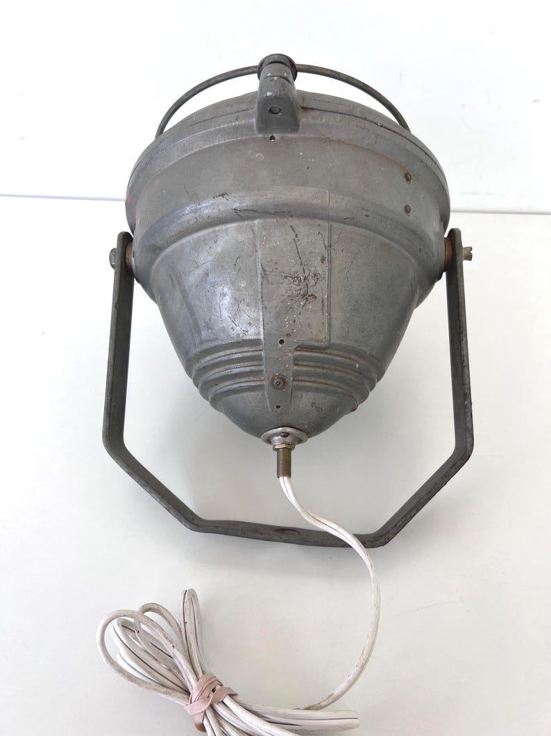 Mold Ast Vintage MOLDCAST Industrial Marine Spotlight, Glass Guard, Mid-century ...