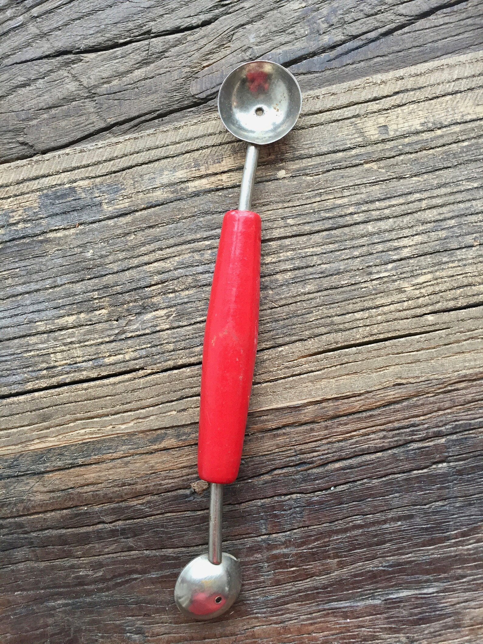 Vintage MELON BALL SCOOPS Pair of 1950s Melon Ballers 2 Size Etsy