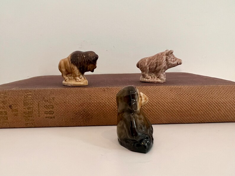 Vintage Collectible RED ROSE WADE Animal Figurines Your Etsy