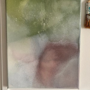 Cloudy Colors | wall art, multicolored painting, home decor,