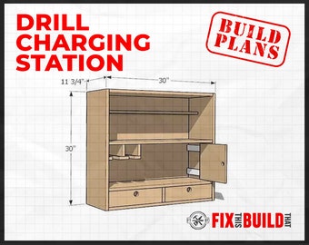 Ultimate Drill Charging Station Plans