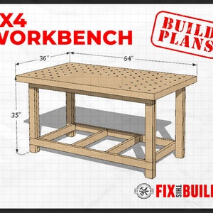 Sturdy 2x4 Workbench