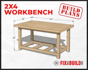 Sturdy 2x4 Workbench