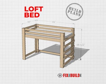 DIY Loft Bed Plans