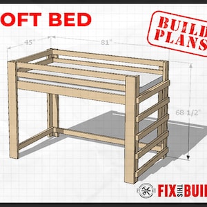 DIY Loft Bed Plans