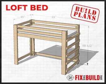 DIY Loft Bed Plans