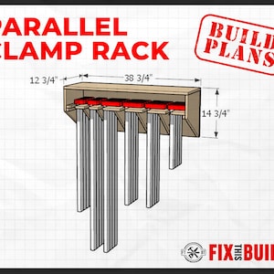 Space Saving Parallel Clamp Rack Plans