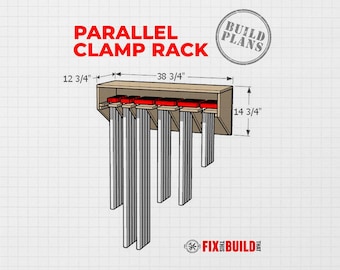 Space Saving Parallel Clamp Rack Plans