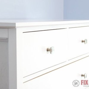 DIY Tall Dresser Plans image 3