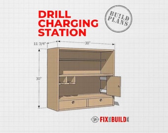 Ultimate Drill Charging Station Plans