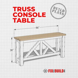 DIY-tafelplannen voor truss-sofa's