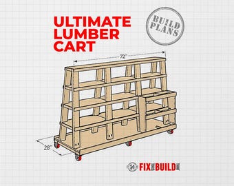 DIY Mobile Lumber Rack Plans
