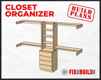 DIY Closet Organizer Plans