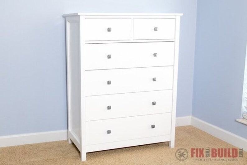 DIY Tall Dresser Plans image 2