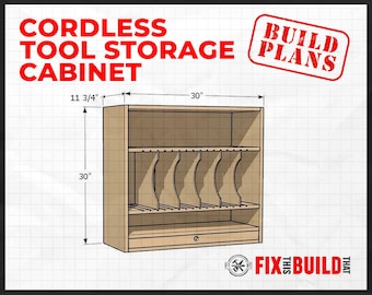 究極のコードレス工具収納キャビネットプラン