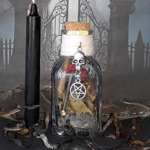 UNCROSS, Spell Bottle, Remove Curse, Reverse Hex, Deflect Jinx, Block Malevolence, Wiccan Ritual Tool