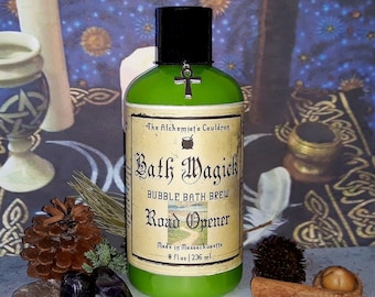 ROAD OPENER - Bubble Bath Magick, Bath Spell, Clear a Path to Success, Employment, Improve You, Sacred Bath Ritual, Bath Magick, Ritual Bath