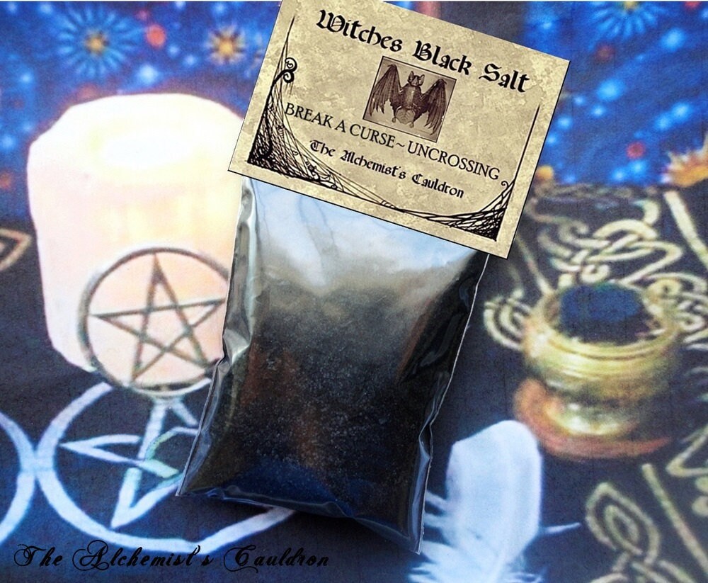 UNCROSSING Black Salt, Break A Curse , Remove Bad Luck, Remove Hexes,…