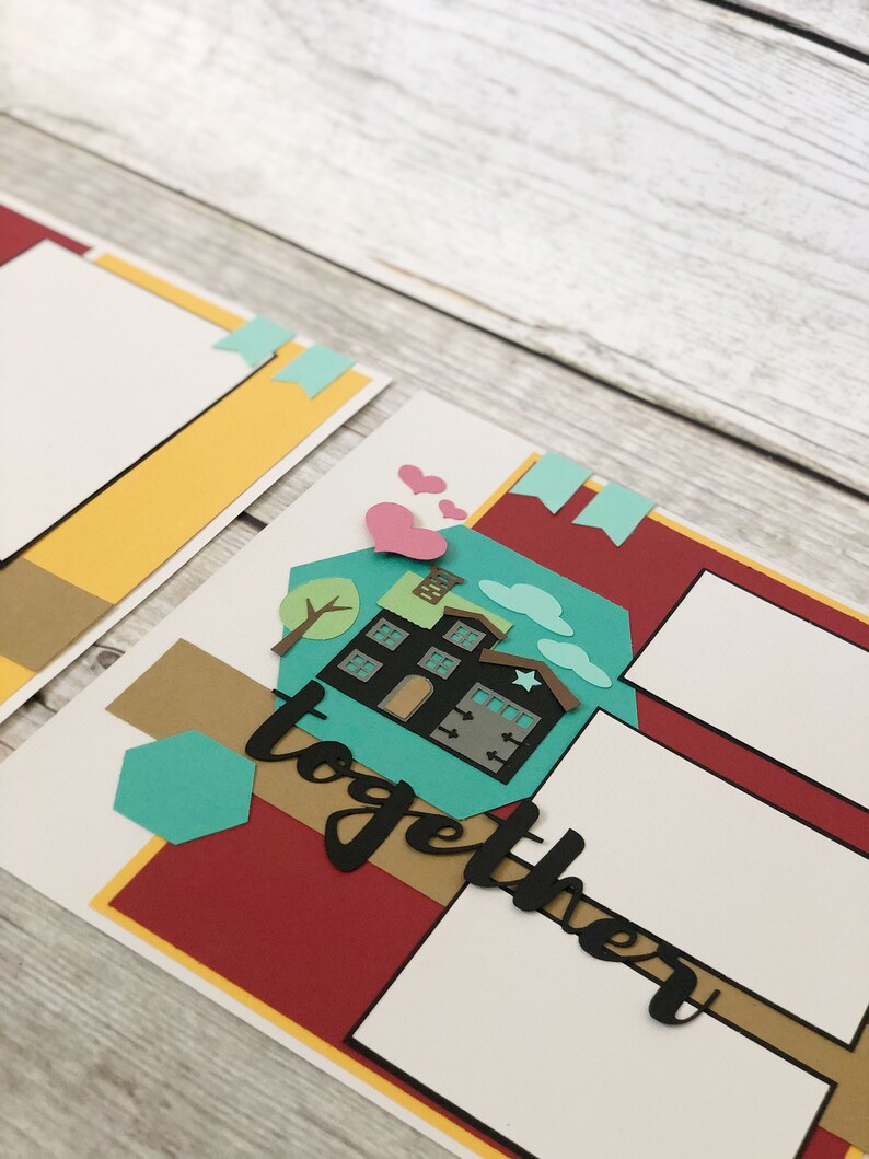 SVGDateien Home Scrapbook Layout SVG Scrapbook Kit SVG Etsy Schweiz