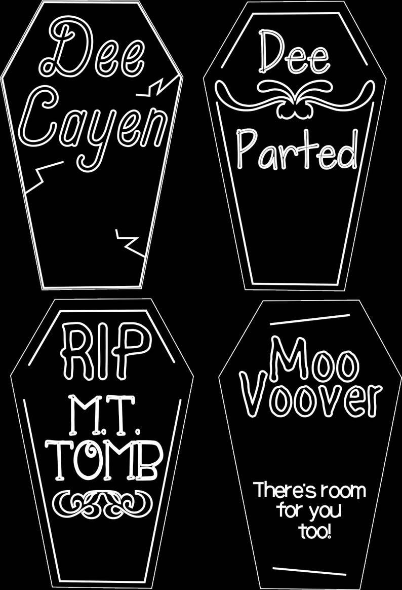 Download SVG Cutting Files: Tombstone Box Tombstone SVG Halloween ...