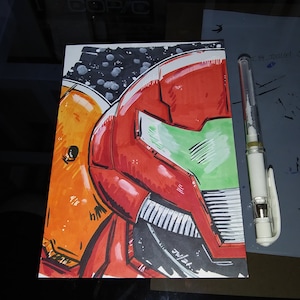 METROID 5 x 7!