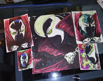 SPAWN 8.5x11 + extras!