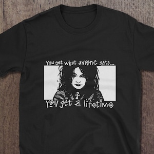 Death Sandman - You Get A Lifetime - Gothic Shirt | Vampir Shirt | Horror Shirt | Halloween Shirt | Pastell Goth Shirt | Goth Kleidung