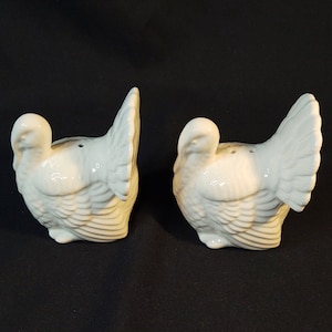 Himark Keramiek Witte Kalkoen Zout/Peper Shakers