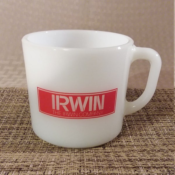 Irwin Company Milk Glass Mug