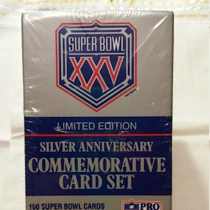 Zestaw kart pamiątkowych Superbowl XXV