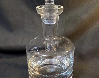 Badash Poland Lead Free Crystal Heavy Decanter