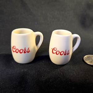 Miniatyr Coors ölstens souvenirer