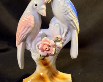 Porcelain Love Birds Figurine