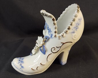 Chaussure victorienne en porcelaine de Brinn