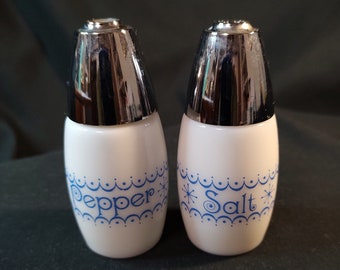 Gemco Snowflake Blue Salt/Pepper Set