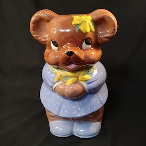 Turnabout Bear Cookie Jar