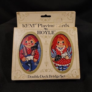 Cartes à jouer Kent Raggedy Ann & Andy