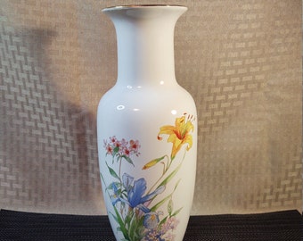 Spring Floral Tall Vase by Action