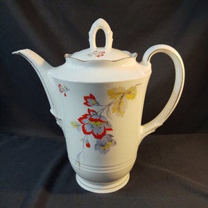 Mitterteich Bavaria Floral Coffee Pot