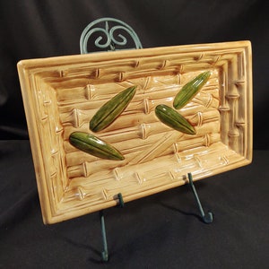 McNees Original Pottery Bamboo Tray