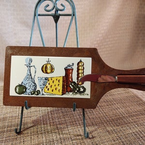 Armbee Wood & Tile Cheese Board