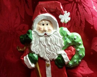 Traditional Santa figurine
