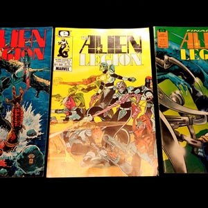 Epic Comics  ALIEN LEGION  Set of 3